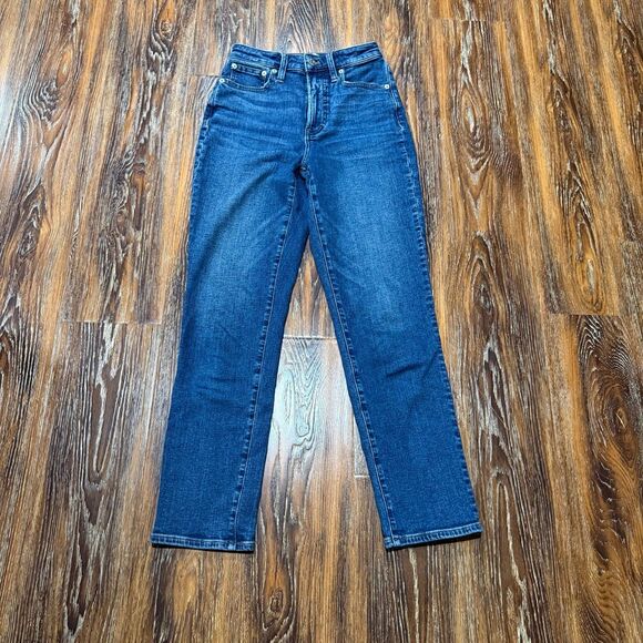 Madewell Perfect Curvy Vintage Fit Denim Jeans in Size‎ 23 Womens Straigh… - Picture 1 of 7